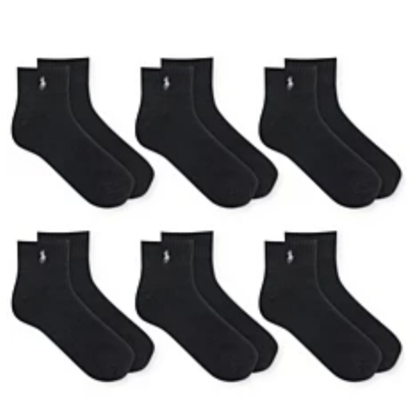 18 PAIR of Polo Ralph Lauren Socks Variety Bundle (No Shoe, Ankle, Long) - Picture 3 of 3